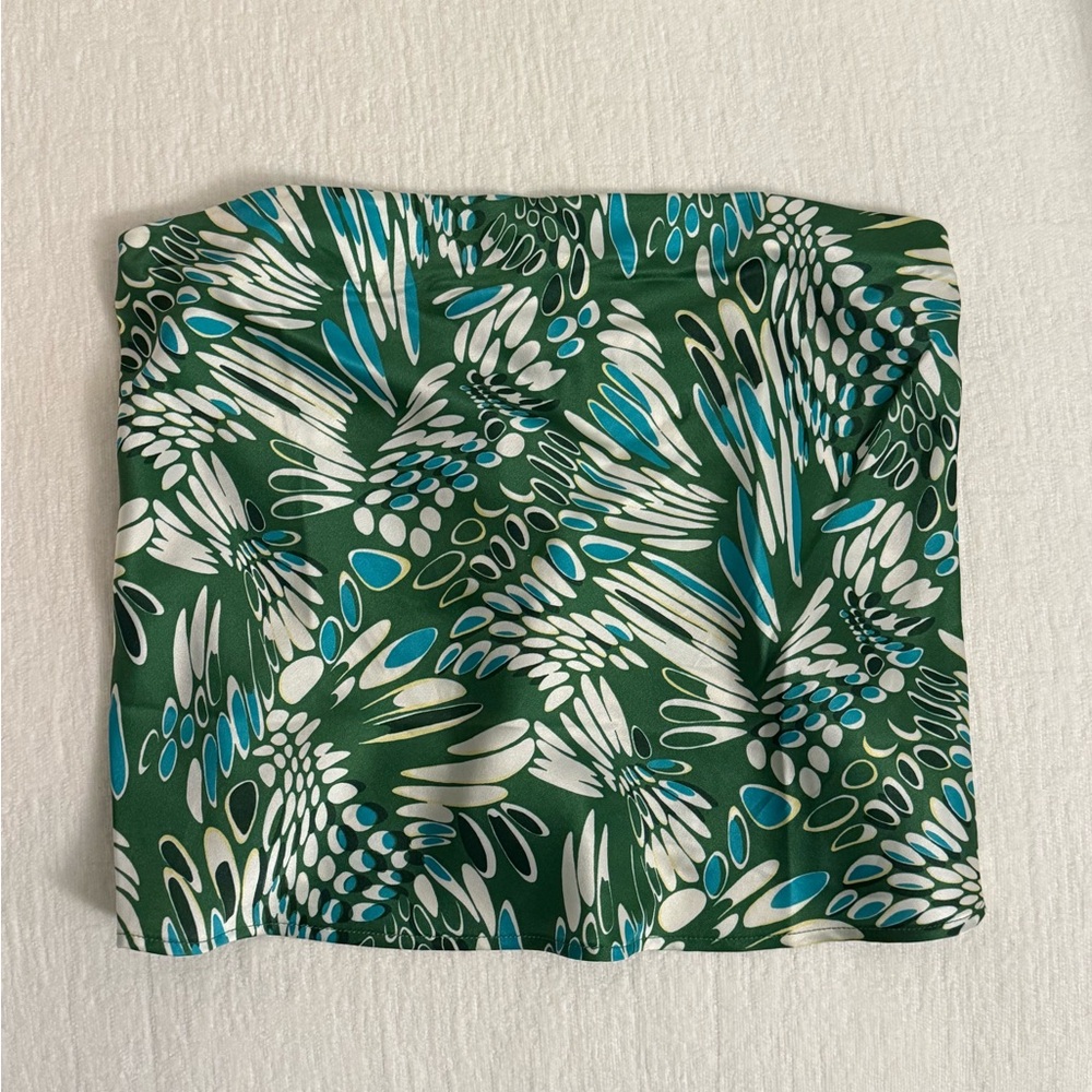 REFORMATION Spritz Silk Top